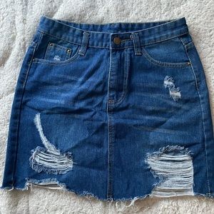Jean Skirt 💙